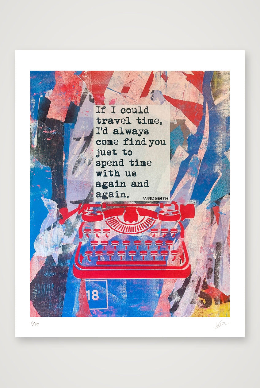Travel Time — 28×35cm, 11×14" Print only