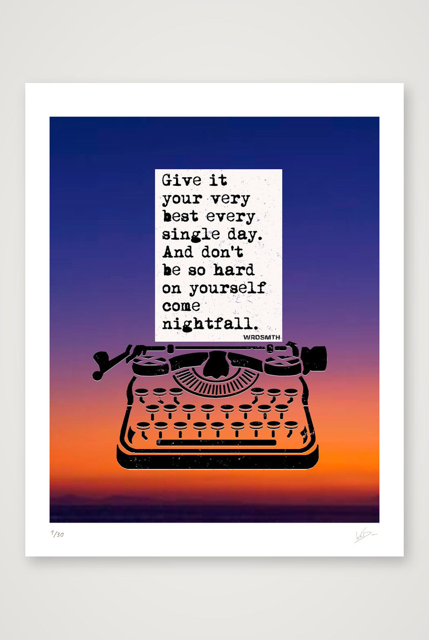 Nightfall — 28×35cm, 11×14" Print only