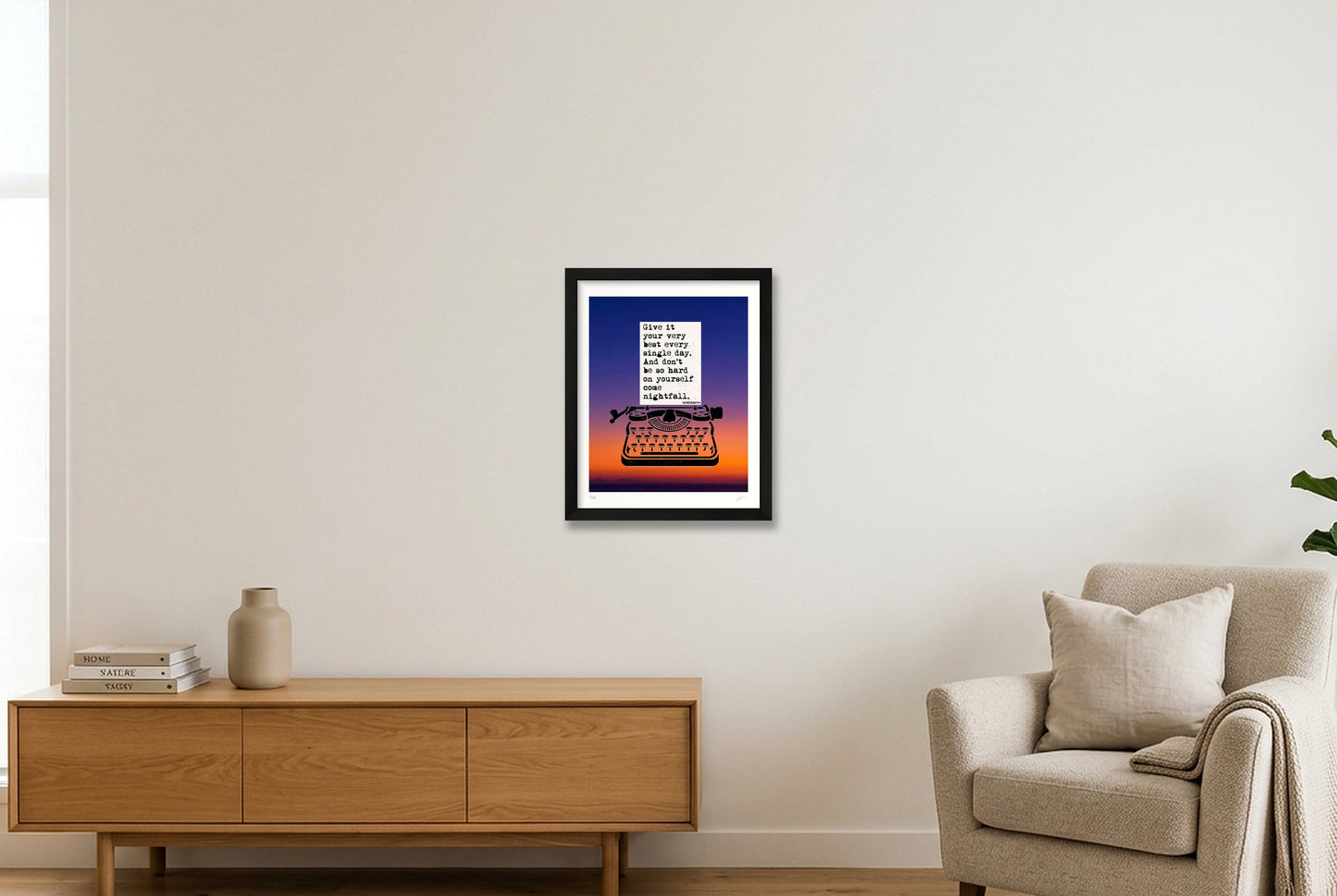 Nightfall — 28×35cm, 11×14" Black Frame