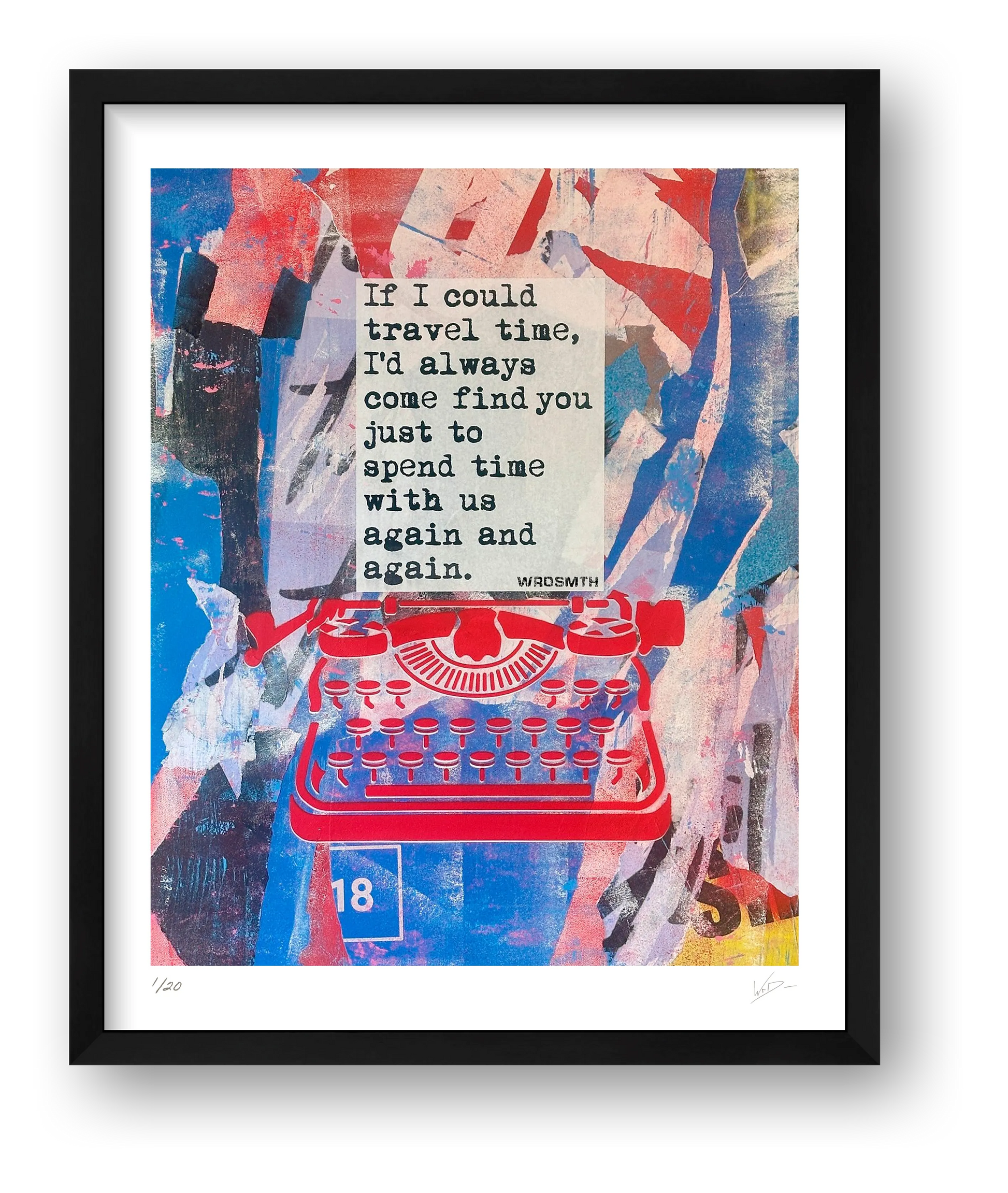 Travel Time — framed